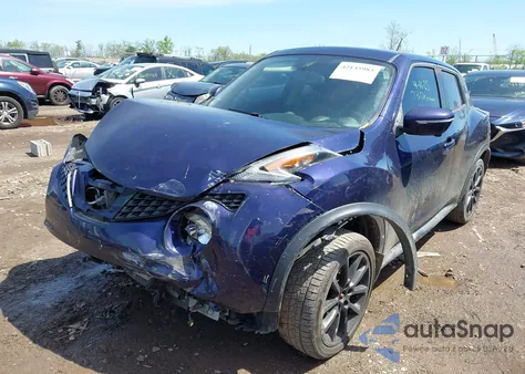 2015 Nissan Juke Sl from USA, damaged, VIN JN8AF5MV6FT552782